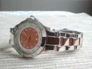 Yves Rocher Uhr Damen Glamour Rosegold/silber/glitzersteine Schmuckuhr - - Bild