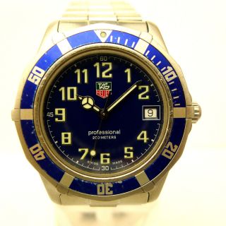 Tag Heuer Wm1113 Professional 200 Aquaracer Diver Watch Mit Box Bild