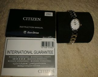 Citizen Eco Drive - Damenuhr - Armbanduhr Bild