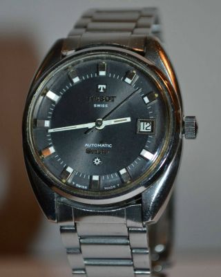 Tissot Seastar Automatik Herrenuhr - Herren Armbanduhr Automatic Watch Vintage Bild