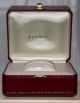 Cartier Box In Rot Mit Goldverzierungen Armbanduhren Bild 1