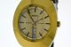 Vintage Rado Diastar Herren Tag&datum Quartz - Gold Capped - Siebziger Jahre Armbanduhren Bild 1
