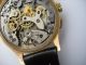 Fleuron Watch,  Chronograph,  Armbanduhr,  18 K Gold,  Kaliber Landeron 51 Armbanduhren Bild 10