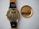 Fleuron Watch,  Chronograph,  Armbanduhr,  18 K Gold,  Kaliber Landeron 51 Armbanduhren Bild 8
