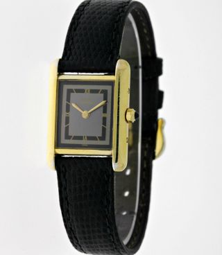 Cartier - Must De Cartier Vermeil 366001 Dresswatch Lady 925 Silber/gold - Box Bild