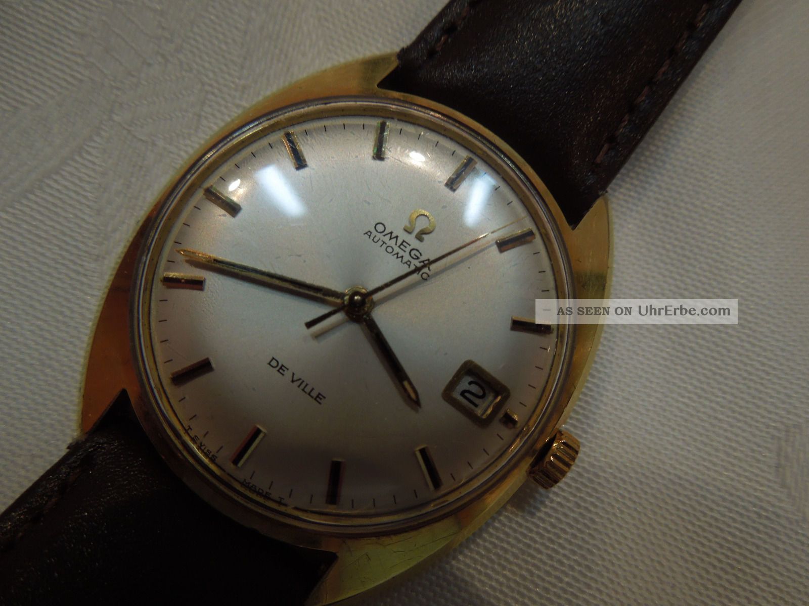 Schöne Omega De Ville Automatik Kal.  565 Von 1968 Armbanduhren Bild