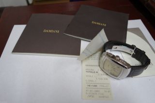 Edle Damani Automatik Chronograph Uhr In Stahl Mit Papiere & Orig.  Rechnung 35mm Bild