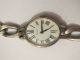 Scheurle Antik Vintage Silber 835 Damen Uhr Panzerband Weihnachtsgeschenk Aufzug Armbanduhren Bild 1