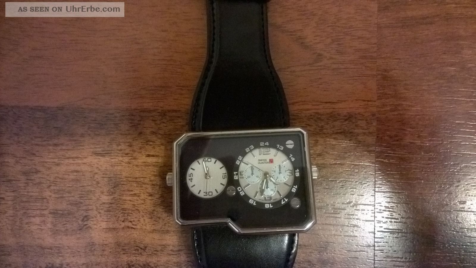 Swiss Hunter Armbanduhr Herren Stainless Steel Back Armbanduhren Bild