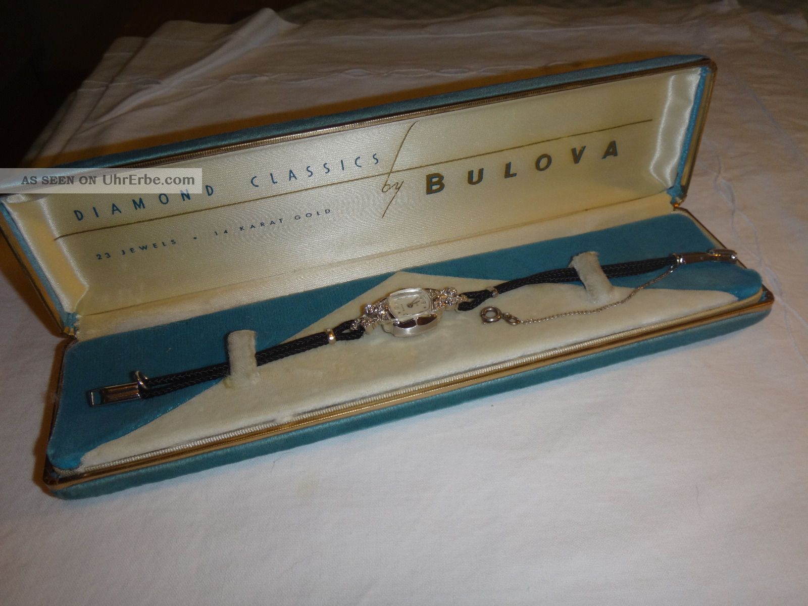 Damenarmbanduhr Bulova Diamond Classics 23 Jewels 14 Karat Armbanduhren Bild