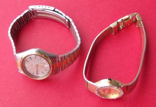 2 Sehrschöne Damen Uhr 1 X Seiko Women ' S S3 - - - 1 X Watch Citizen Bild