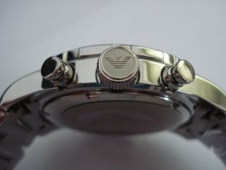 Emporio Armani Ar5932 Chronograph Herren Uhr Mit Etikett Bild
