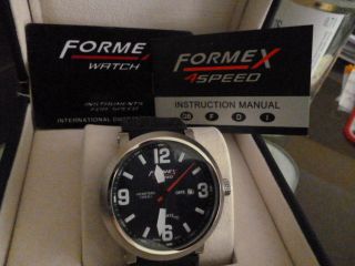 Formex 4 Speed Quarz Herren Armbanduhr,  Ungetragen,  Ovp, Bild