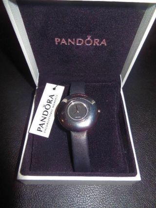 Pandora Damen Armbanduhr Icon 811060 Bk Schwarzes Ziffernblatt Mit Lünette Bild