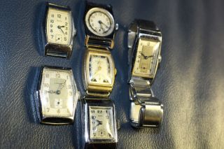 Kleines Defektes Art Deco Uhren Konvolut - Zentra - Junghans - Dugena - Sammlung Bild