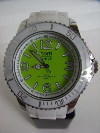 Tomwatch Basic White 44 Wa 0119 Lemon Green Uvp 49,  90€ Bild