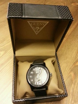 Guess W95111g1 Herren - Armbanduhr,  All Black,  Geschenkbox,  Uvp159€ Bild