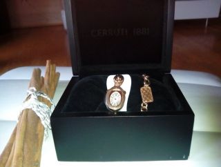 Cerruti 1881 Icone Deluxe Ct100212x04 Armbanduhr Für Damen Mit Etikett Bild