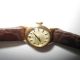 Schöne Vergoldete Omega Damenuhr Armbanduhren Bild 1