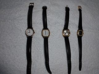 Konvolut ältere,  Hochwertige Damen Armbanduhren,  Teils Vergoldet Bild