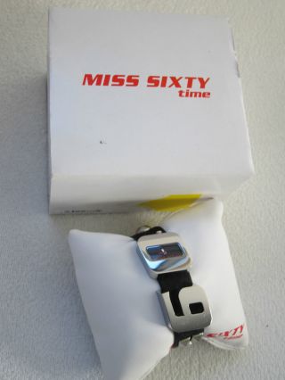 Miss Sixty Uhr.  Echtlederarmband.  In Der Originalverpackung.  Sehr Modische Uhr. Bild