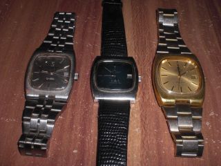 3 Omega Armbanduhren Bild