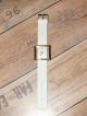 Ck Uhr Weiss Klein Uhr Weisses Armband Farbe Gold Armbanduhren Bild 1