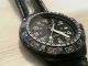 Breitling Herrenuhr Schwarz Voll Funktionsfähig Uhr Inkl Box Armbanduhren Bild 3