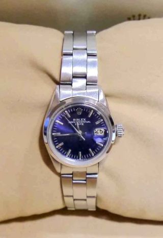 Rolex Oyster Perpetual Datejust Date Just Lady Damen Uhr Bild