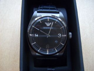 Emporio Armani - Armbanduhr - Uhr - Lederarmband - - Ar0368 Bild