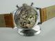 Breitling Herren Chronograph Aus Den 50er Jahren.  Kal.  Venus 170 Armbanduhren Bild 9
