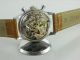 Breitling Herren Chronograph Aus Den 50er Jahren.  Kal.  Venus 170 Armbanduhren Bild 8