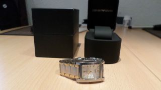 Casio Uhr Bem - 100sg Inkl.  Uhren - Box Vom Armani Bild