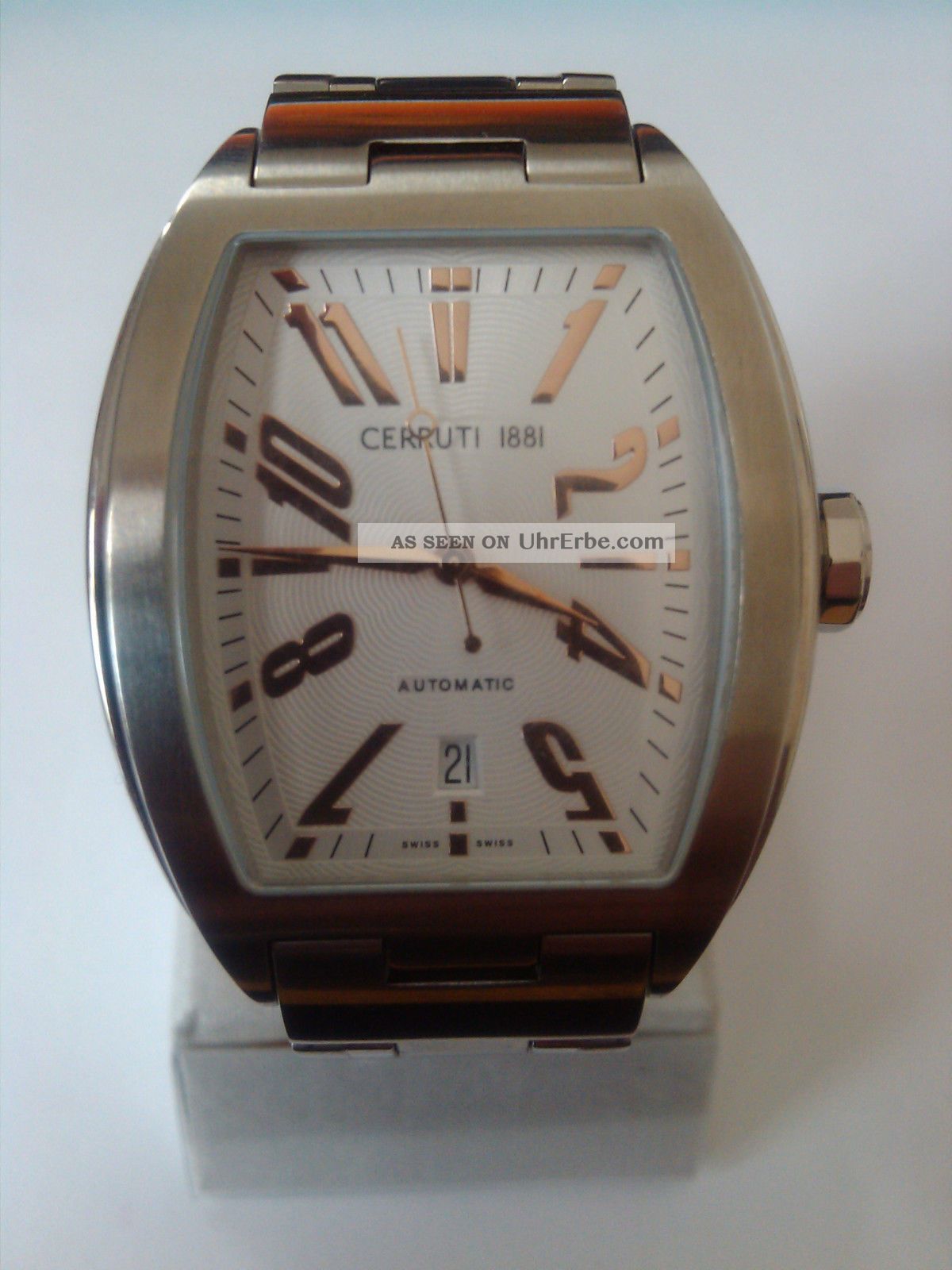 Cerruti 1881 Swiss Made Automatik Uhr, Modell Ct60281x403031, Eta 2824 - 2,