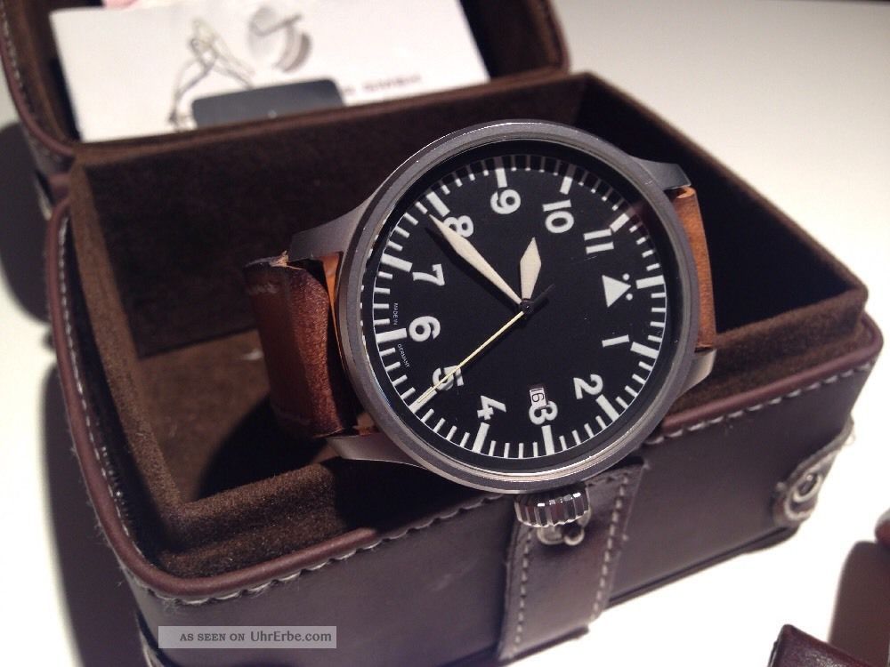 Automatikuhr Von Aristo Mit Box,  Papieren Und Ersatzband Armbanduhren Bild