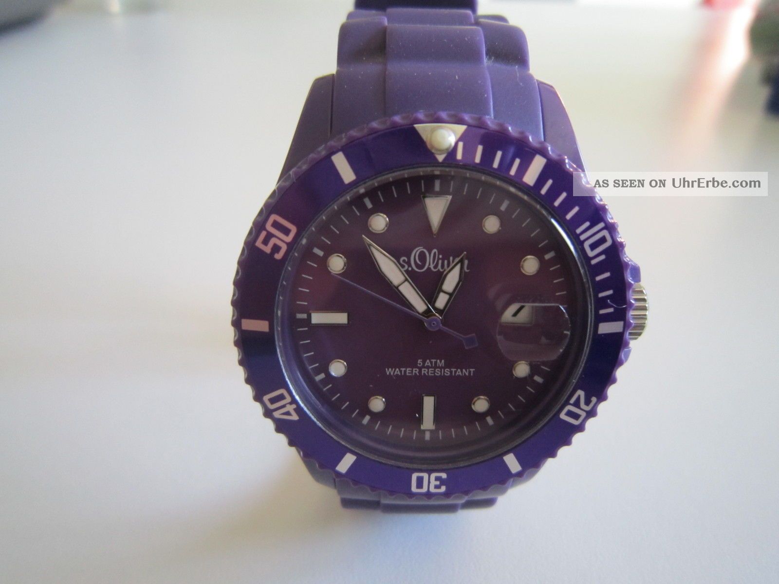 Armbanduhr S.  Oliver,  Lila,  Damen Armbanduhren Bild