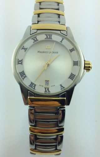 Maurice Lacroix - Miros - Armbanduhr - Edelstahl - 18kt Gold - Plattiert Bild