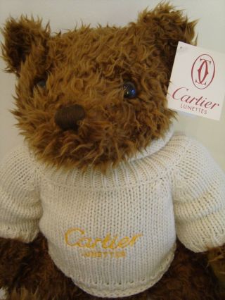 Orig Cartier Collector Bear 1998 