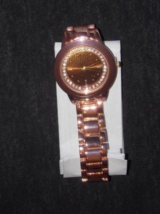 Elegante Damenuhr Armbanduhr Uhr Rosé Bild