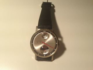 Orion Herren Armband Uhr,  Handaufzug,  Scheiben Uhr,  Bauhaus Uhr Bild
