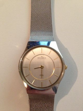Skagen Designs Slimline Armbanduhr Für Damen Bild