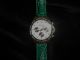 Seltene Raoul U.  Braun Automatik Uhr Grün Strasssteine Echtleder Sammlerstück Armbanduhren Bild 1