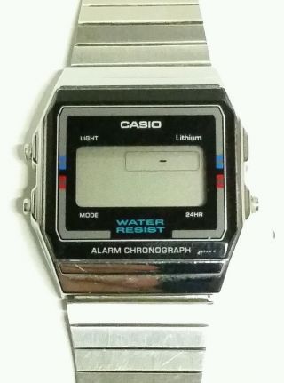 Casio Armbanduhr 80 - Er Jahre A158w Bild