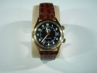 Top & Rar: Oris Wrist Alarm Herrenarmbanduhr M.  Wecker Armbanduhr Uhr Bild