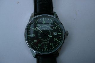 Deutsches Uhrenkontor Automatik Uhr Armbanduhr Herrenuhr Automatic Wrist Watch Bild