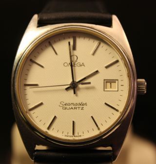 Omega Seamaster Quartz Herren Uhr Bild