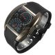 Schwarz Binär Armbanduhr Led Armband Uhr Digital Uhren Dial Flash Sports Herren Armbanduhren Bild 2