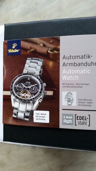 Tchibo Automatik Armbanduhr Bild