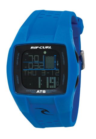 Rip Curl Trestles Unisex Surfuhr A1015 - 70 Blue Kunststoff - Armband 10 Atm Bild