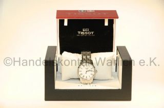 Tissot T0334101101300 Armbanduhr Swiss Made & Ovp Datumsanzeige Edelstahl Bild